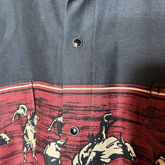 Vintage Roper Mens Long Sleeve Button Shirt - Picture 5 of 15